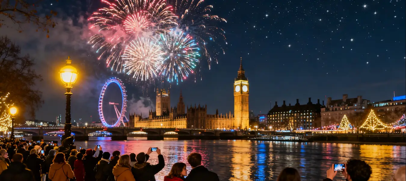 billet feu d artifice Londres