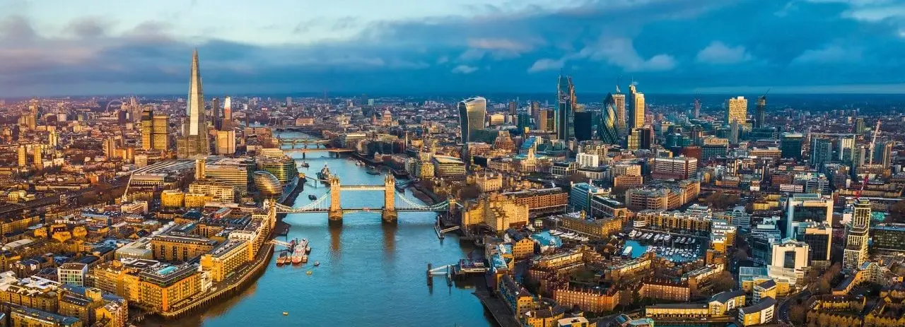 Londres feu d artifice Nouvel An billet