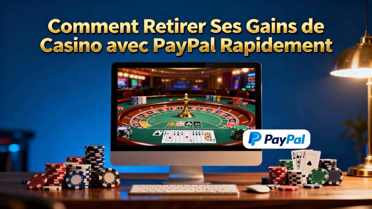 Comment Retirer Ses Gains de Casino avec PayPal Rapidement